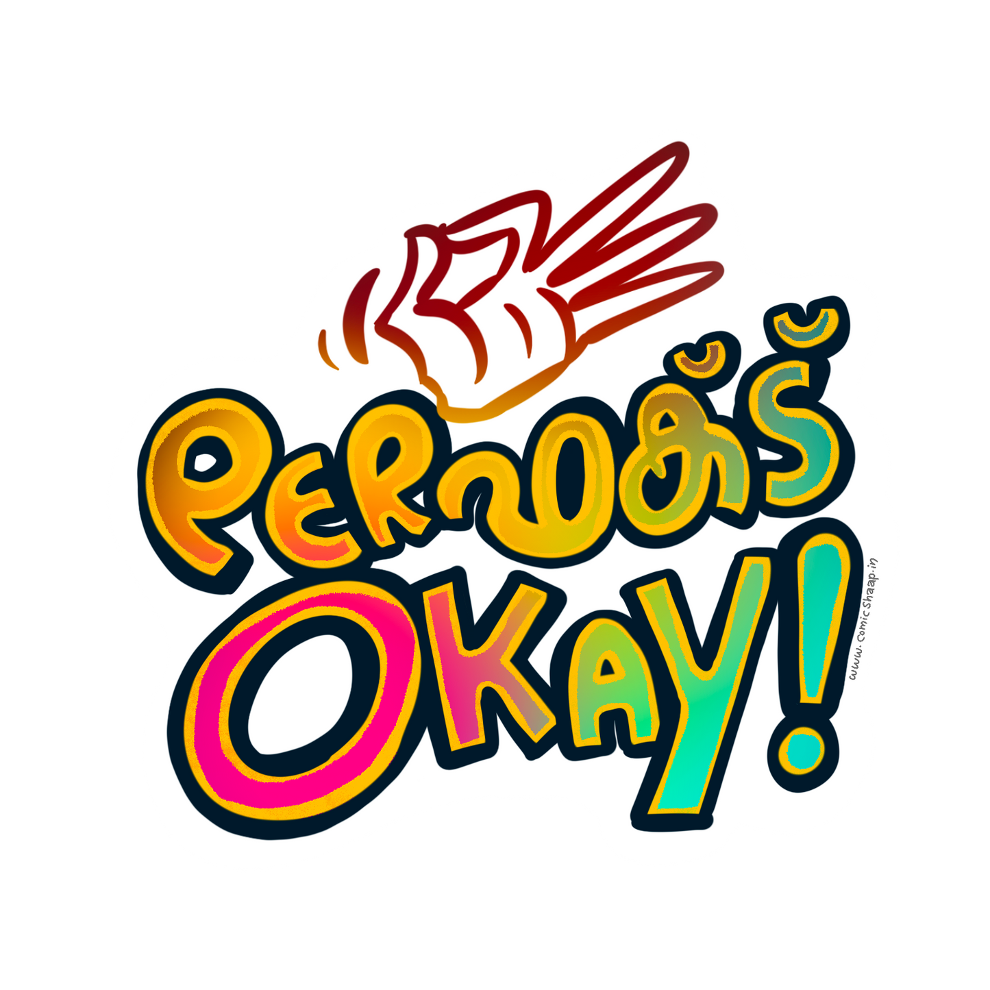 Perfect Okay sticker | Malayalam Sticker