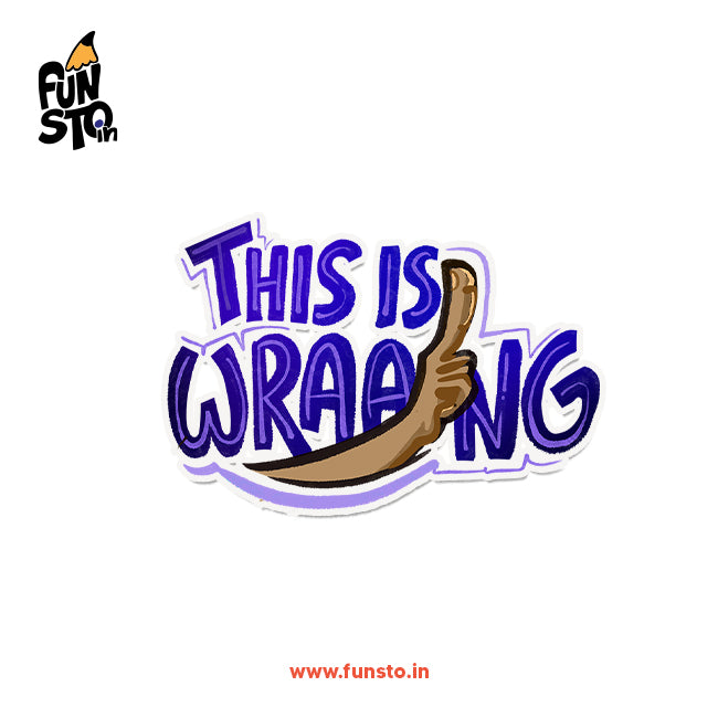 This is Wrong | Malayalam Sticker